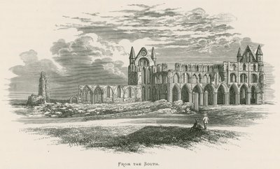 Abbazia di Whitby, dal sud da Alexander Francis Lydon