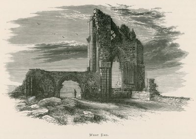 Abbazia di Whitby, lato ovest da Alexander Francis Lydon