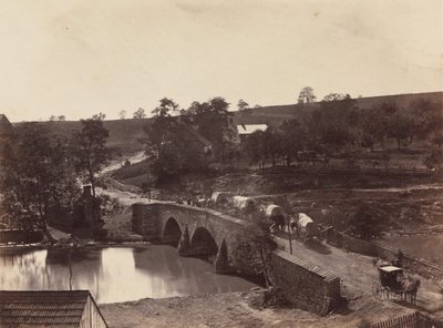 Ponte di Antietam, sulla strada di Sharpsburgh e Boonsboro da Alexander Gardner