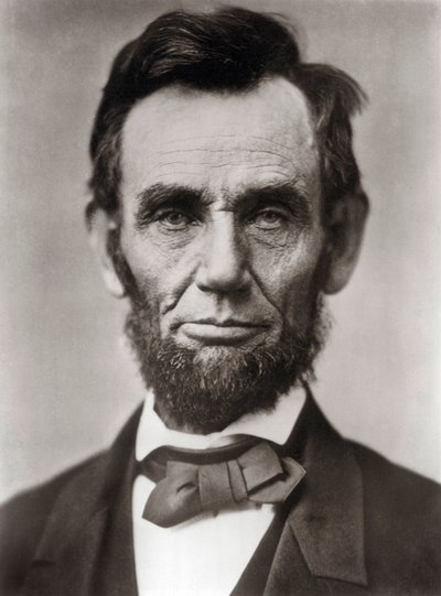 Ritratto di Abraham Lincoln (1809-1865), 16° Presidente degli Stati Uniti d