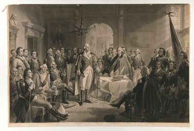 Washington e i suoi generali da Alexander Hay Ritchie
