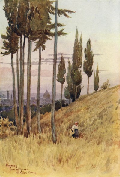 Firenze da Poggio Gherardo da Alexander Henry Hallam Murray