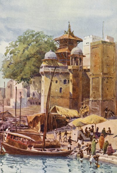 I Ghats da Bagno, Benares da Alexander Henry Hallam Murray