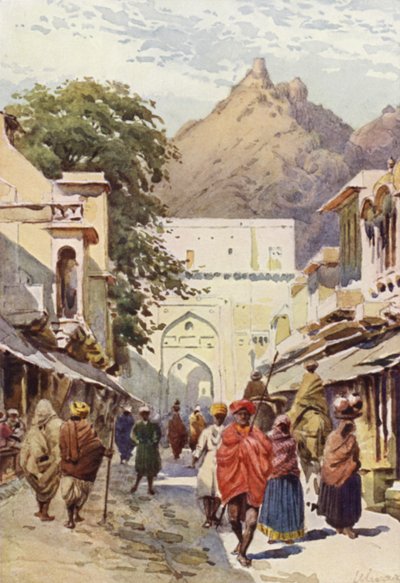 La Strada Principale di Alwar da Alexander Henry Hallam Murray