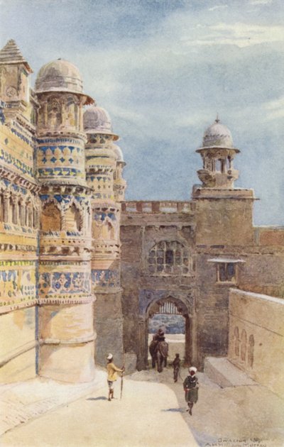 Il Palazzo Man Sing, Gwalior da Alexander Henry Hallam Murray
