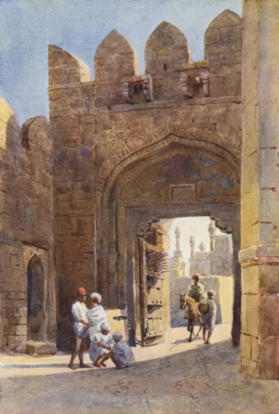 Il Portale di Shahpur, Bijapur da Alexander Henry Hallam Murray