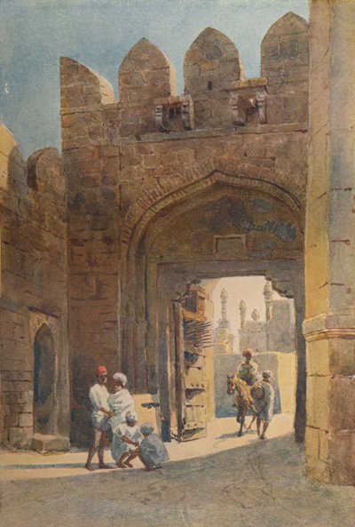 La Porta Shahpur, Bijapur, c1880 1905 da Alexander Henry Hallam Murray
