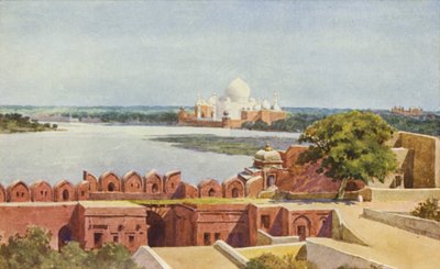 Il Taj dal Forte, Agra da Alexander Henry Hallam Murray