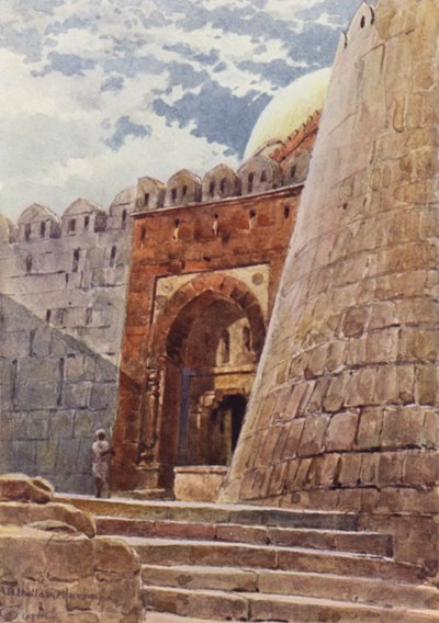 La tomba di Tughlak Shah da Alexander Henry Hallam Murray