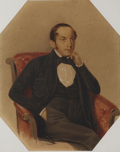 Vasily Petrovich Zubkov 1799-1862, 1846 da Alexander Ivanovich Klünder