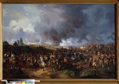 La battaglia delle nazioni a Lipsia, ottobre 1813 da Alexander Ivanovich Sauerweid