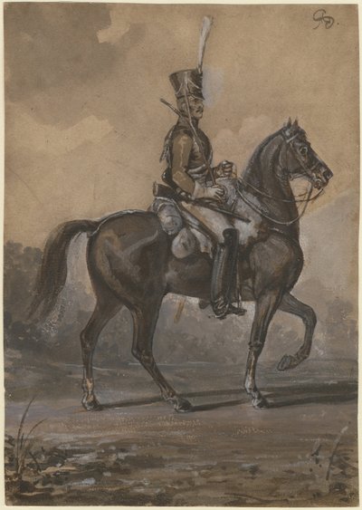Dragone russo, 1820 da Alexander Ivanovich Sauerweid