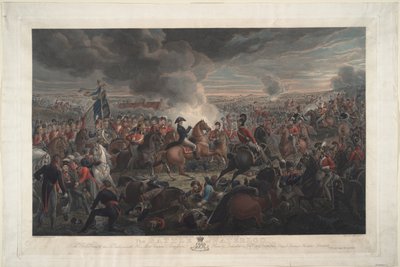 La battaglia di Waterloo da Alexander Ivanovich Sauerweid