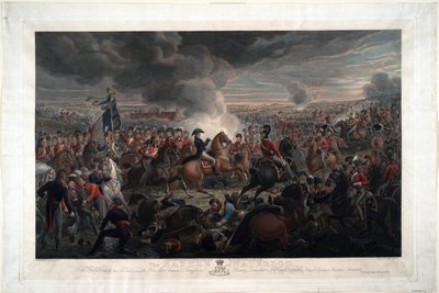 La battaglia di Waterloo da Alexander Ivanovich Sauerweid