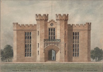 Casa degli Alumni di Yale da Alexander Jackson Davis