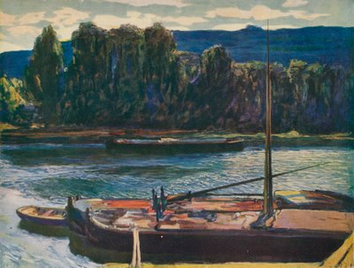 Sera sulla Senna, c. 1910 da Alexander Jamieson