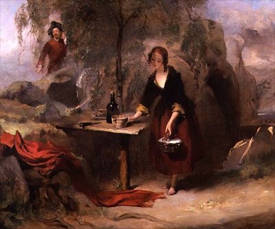Alice, la Figlia di Donald Beanham che Prepara la Colazione per Edward Waverley da Alexander Johnston