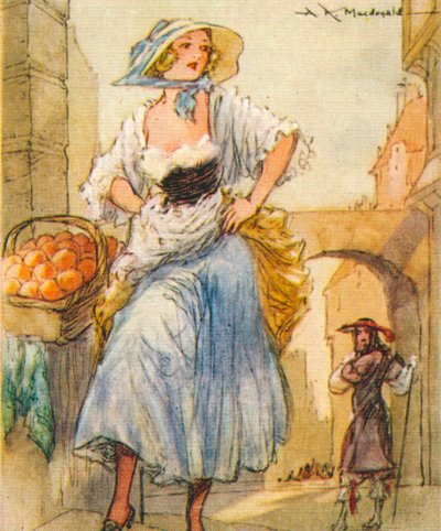 Eleanor Nell Gwyn, amante inglese di Re Carlo II da Alexander K. MacDonald