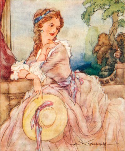 Lady Emma Hamilton c1765-1851, amante di Horatio Nelson, 1937 da Alexander K. MacDonald