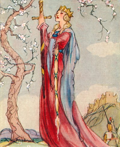 Regina Ginevra consorte di Re Artù, 1937 da Alexander K. MacDonald