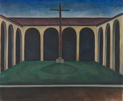 Chiostro I, 1913 da Alexander Kanoldt