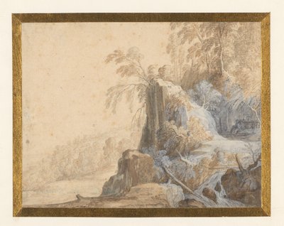 Paesaggio con un eremita da Alexander Keirincx