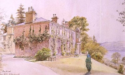 Brantwood, Cumbria, casa di John Ruskin da Alexander Macdonald
