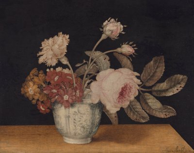 Fiori in un Vaso di Delft da Alexander Marshal