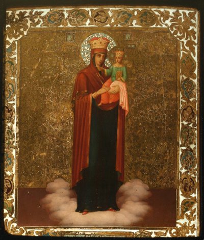 Vergine, detta Cielo abbondante, 1897 da Alexander Mokin