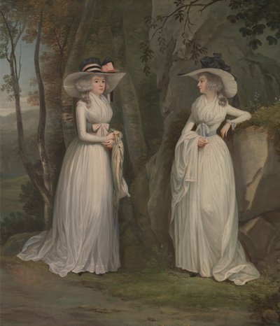 Eleanor e Margaret Ross, tra il 1785 e il 1790 da Alexander Nasmyth