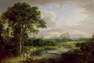 Veduta della città di Edimburgo, c.1822 da Alexander Nasmyth