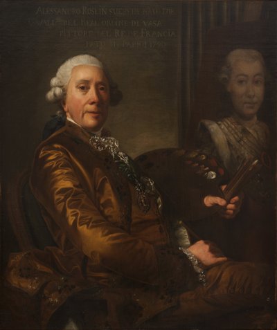 Autoritratto da Alexander Roslin
