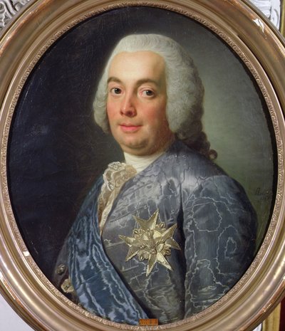 Henri-Léonard Bertin (1720 -92), Conte di Bourdeille, Generale delle Finanze da Alexander Roslin