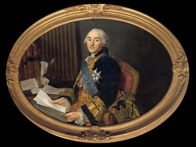 Ritratto di Cesar Gabriel, Conte di Choiseul - Chevigny da Alexander Roslin