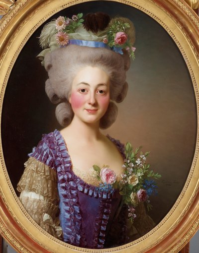 Ritratto della Contessa de Bavière-Grosberg da Alexander Roslin