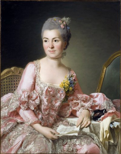 Ritratto di Marie Suzanne Giroust, Madame Roslin da Alexander Roslin