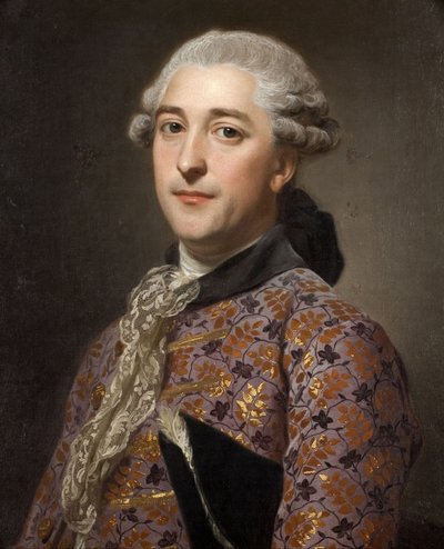 Ritratto del Principe Vladimir Borisovich Golitsyn da Alexander Roslin