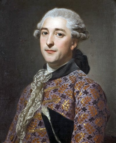 Ritratto del principe Vladimir Golitsyn Borisovtj da Alexander Roslin