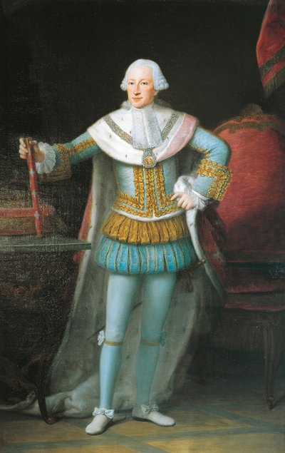 Ritratto di Vittorio Amedeo III di Sardegna da Alexander Roslin
