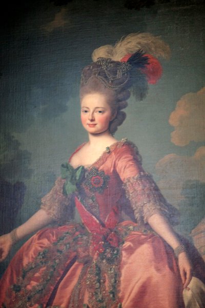 Ritratto della Granduchessa Maria Feodorovna da Alexander Roslin