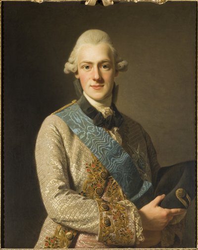 Ritratto del principe Federico Adolfo di Svezia da Alexander Roslin