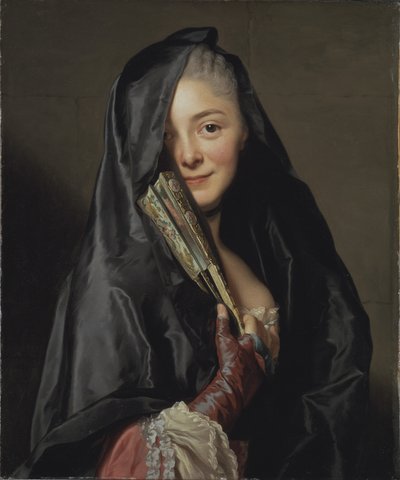 La signora con il velo da Alexander Roslin