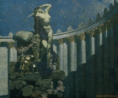 Didone sulla pira da Alexander Rothaug
