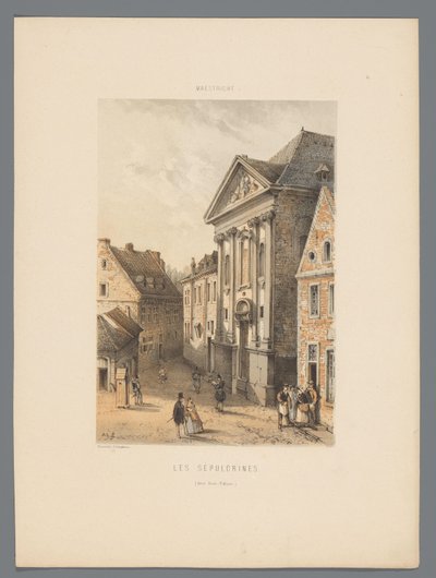 Monastero Bonnefanten a Maastricht da Alexander Schaepkens