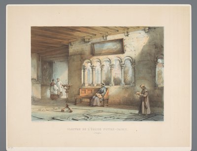 Chiostro della Basilica di Nostra Signora a Tongeren da Alexander Schaepkens