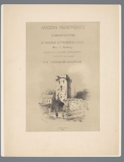 Porta verso Visé a Tongeren da Alexander Schaepkens