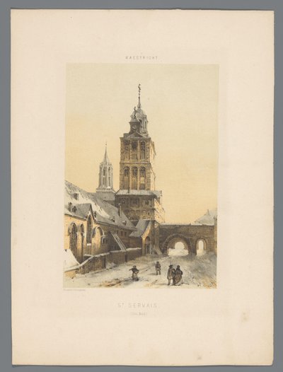 Basilica di San Servazio a Maastricht da Alexander Schaepkens