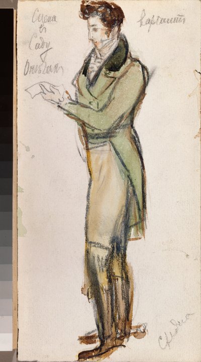 Costume preparatorio per giovane uomo per l