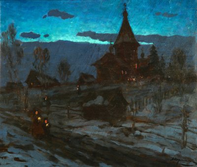 Vigilia di Natale da Alexander Stepanovich Pershin