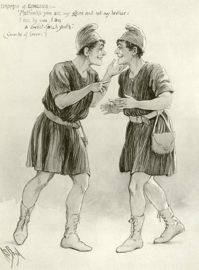 Dromio di Efeso (incisione) da Alexander Stuart Boyd
